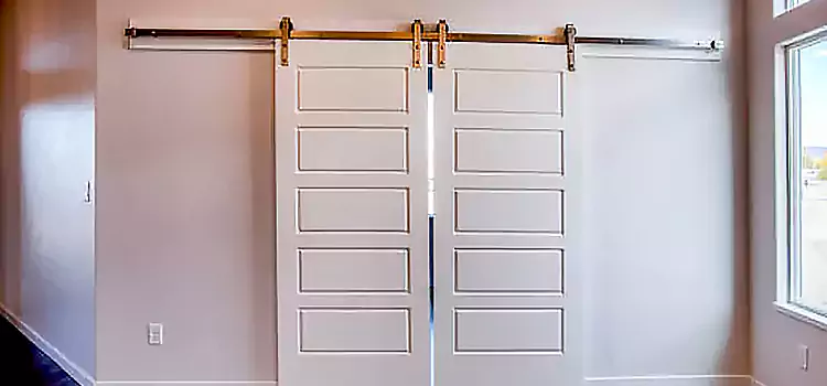Glass Barn Door with Installation Hardware Kit Ensley